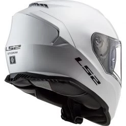 LS2 FF800 Storm Motorcycle Helmet (White) -Deals Helmets Full Face Store 29707 6