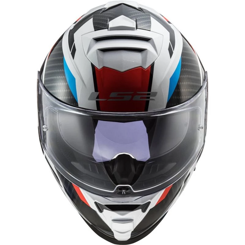 LS2 FF800 Storm Racer Helmet (White/Blue/Red) 6 LS2 FF800 Storm Racer Helmet (White/Blue/Red) - Image 4