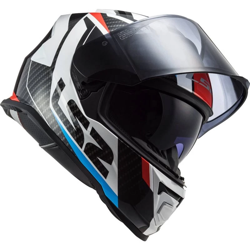 LS2 FF800 Storm Racer Helmet (White/Blue/Red) 7 LS2 FF800 Storm Racer Helmet (White/Blue/Red) - Image 5