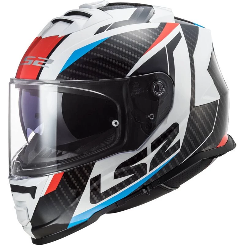 LS2 FF800 Storm Racer Helmet (White/Blue/Red) 3 LS2 FF800 Storm Racer Helmet (White/Blue/Red)