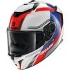 Shark Spartan GT Tracker Motorcycle Helmet (White/Blue/Red) -Deals Helmets Full Face Store 29844
