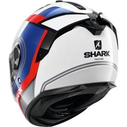 Shark Spartan GT Tracker Motorcycle Helmet (White/Blue/Red) -Deals Helmets Full Face Store 29844 2