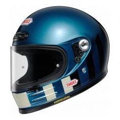 Shoei Glamster Resurrection TC2 Motorcycle Helmet (Blue/Black)