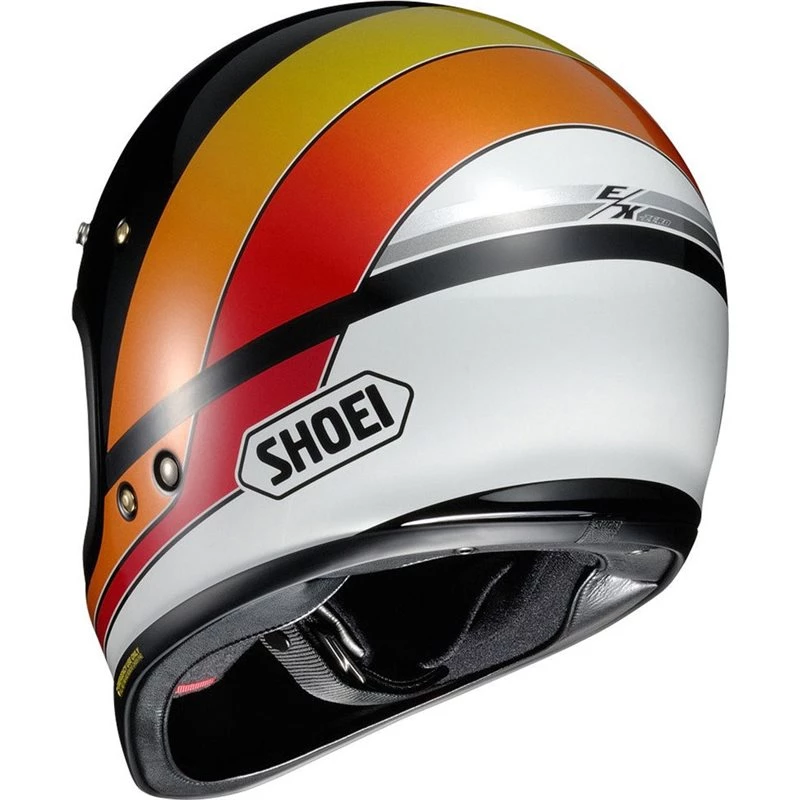 Shoei Ex-Zero Equation TC-10 Helmet (Black|Orange|Red) 5 Shoei Ex-Zero Equation TC-10 Helmet (Black|Orange|Red) - Image 3