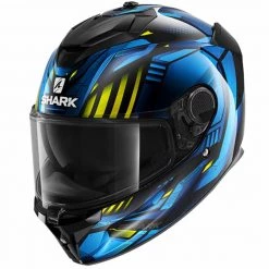 Shark Spartan GT Replikan Helmet (Blue/Yellow)