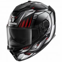 Shark Spartan GT Replikan Helmet (Matte Black/Silver)