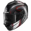 Shark Spartan GT Carbon Kromium Helmet (Black/Grey/Red) -Deals Helmets Full Face Store 30500