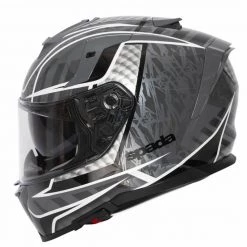 Spada SP1 Raptor Motorcycle Helmet (Matt Black/Grey) -Deals Helmets Full Face Store 30705 2
