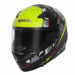 Spada Raiden Motorcycle Helmet (Camo Yellow) -Deals Helmets Full Face Store 30707 5