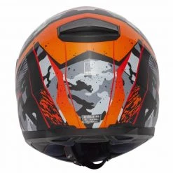 Spada Raiden Motorcycle Helmet (Camo Orange) -Deals Helmets Full Face Store 30711 3