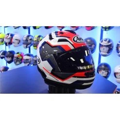 Arai RX-7V RSW Motorcycle Helmet (Red/Grey/White) 9 Arai RX-7V RSW Motorcycle Helmet (Red/Grey/White) -Deals Helmets Full Face Store 31174 2