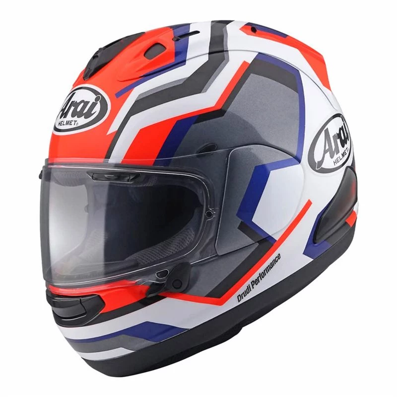 Arai RX-7V RSW Motorcycle Helmet (Red/Grey/White) 3 Arai RX-7V RSW Motorcycle Helmet (Red/Grey/White)