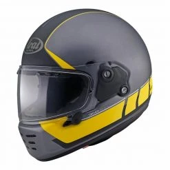 Arai Rapide Speedblock Helmet (Matt Black/Yellow)