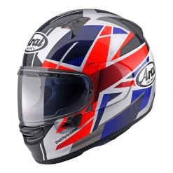Arai Profile-V Flag UK Motorcycle Helmet (Blue/Red/White)