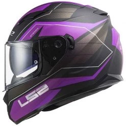LS2 FF320 Stream Evo Mercury Helmet (Matt Titanium/Purple) 9 LS2 FF320 Stream Evo Mercury Helmet (Matt Titanium/Purple) -Deals Helmets Full Face Store 31283 2