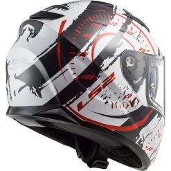 LS2 FF320 Stream Evo Tacho Helmet (White/Black/Red) -Deals Helmets Full Face Store 31284 1