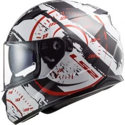 LS2 FF320 Stream Evo Tacho Helmet (White/Black/Red) -Deals Helmets Full Face Store 31284 3