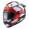Arai Quantic Face Motorcycle Helmet (White/Grey/Red) 1 Arai Quantic Face Motorcycle Helmet (White/Grey/Red) -Deals Helmets Full Face Store 31387