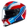HJC RPHA 70 Kroon Motorcycle Helmet (White/Red/Blue) -Deals Helmets Full Face Store 31474