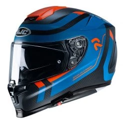 HJC RPHA 70 Reple Carbon Helmet (Blue/Orange)