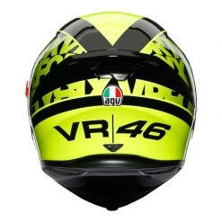 AGV K5-S Fast 46 Motorcycle Helmet (Black/Yellow) -Deals Helmets Full Face Store 31495 3