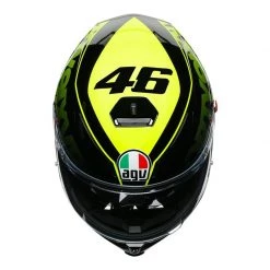 AGV K5-S Fast 46 Motorcycle Helmet (Black/Yellow) -Deals Helmets Full Face Store 31495 6