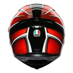 AGV K5-S Tempest Motorcycle Helmet (Black/Red) -Deals Helmets Full Face Store 31496 4