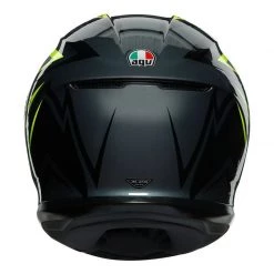 AGV K6 Flash Motorcycle Helmet (Grey/Black/Flo Yellow/Flo Green) -Deals Helmets Full Face Store 31498 3