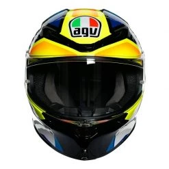 AGV K6 Multi Joan Motorcycle Helmet (Black/Yellow/Blue) -Deals Helmets Full Face Store 31500 2