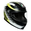 AGV K6 VR46 Motorcycle Helmet (Black/White/Yellow) -Deals Helmets Full Face Store 31501