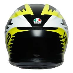 AGV K6 VR46 Motorcycle Helmet (Black/White/Yellow) -Deals Helmets Full Face Store 31501 4