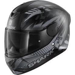 Shark D-Skwal 2 Penxa Motorcycle Helmet (Matt Black/Anthracite)