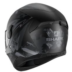 Shark D-Skwal 2 Penxa Motorcycle Helmet (Matt Black/Anthracite) -Deals Helmets Full Face Store 31525 3