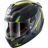 Shark Race R Pro Carbon Aspy Helmet (Carbon/Anthracite/Yellow) -Deals Helmets Full Face Store 31528