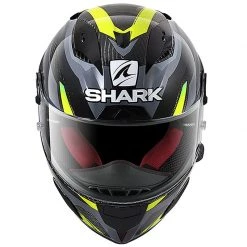 Shark Race R Pro Carbon Aspy Helmet (Carbon/Anthracite/Yellow) 7 Shark Race R Pro Carbon Aspy Helmet (Carbon/Anthracite/Yellow) -Deals Helmets Full Face Store 31528 2