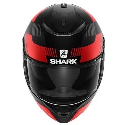 Shark Spartan 1.2 Strad Helmet (Matt Black/Red) -Deals Helmets Full Face Store 31539 2