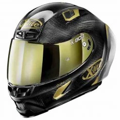 X-Lite X-803 Ultra Carbon RS Golden Edition Helmet (Carbon/Gold)