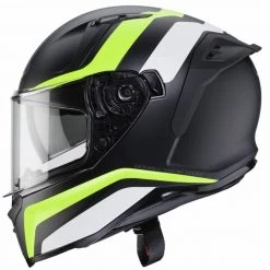 Caberg Avalon Blast Motorcycle Helmet (Matt Black/Yellow) -Deals Helmets Full Face Store 31665 2