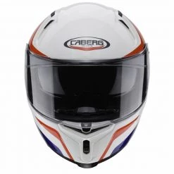 Caberg Avalon Blast Motorcycle Helmet (White/Blue/Red) -Deals Helmets Full Face Store 31667 2