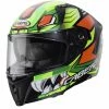 Caberg Avalon Giga Motorcycle Helmet (Matt Black/Yellow/Red)