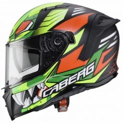 Caberg Avalon Giga Motorcycle Helmet (Matt Black/Yellow/Red) -Deals Helmets Full Face Store 31668 2