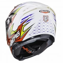 Caberg Avalon Giga Motorcycle Helmet (White/Red/Yellow) -Deals Helmets Full Face Store 31669 3