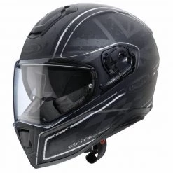 Caberg Drift Armour Motorcycle Helmet (Black/Silver)