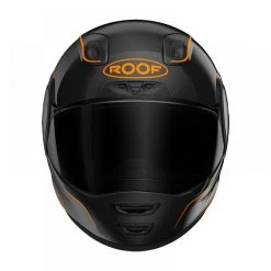 Roof RO200 Neon Motorcycle Helmet (Black/Orange) -Deals Helmets Full Face Store 31688 2