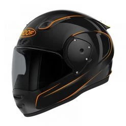 Roof RO200 Neon Motorcycle Helmet (Black/Orange) -Deals Helmets Full Face Store 31688 5