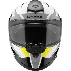 Schuberth S2 Sport Polar Yellow Helmet (White/Black/Grey/Yellow) -Deals Helmets Full Face Store 31755 3