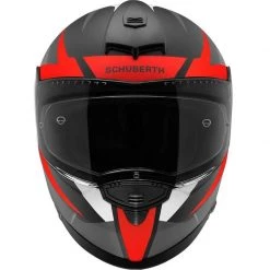 Schuberth S2 Sport Polar Red Helmet (Matt Black/Red) -Deals Helmets Full Face Store 31757 2