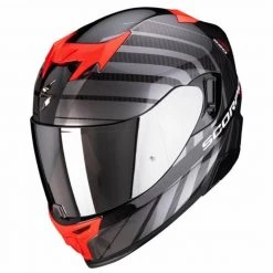 Scorpion Exo 520 Air Shade Motorcycle Helmet (Black/Red)