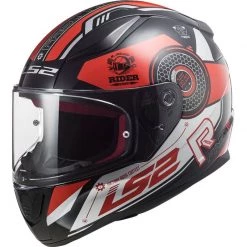 LS2 FF353 Rapid Stratus Helmet (Red/Silver/Black)