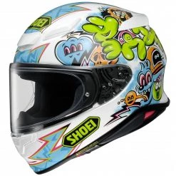 Shoei NXR 2 Mural TC10 Helmet (White|Blue|Green)